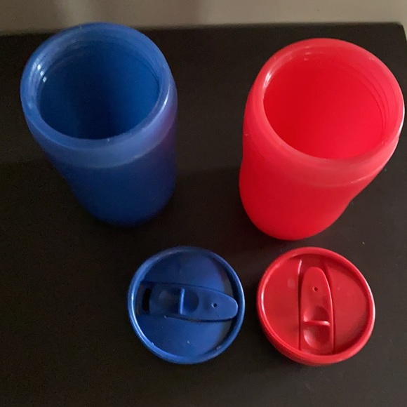 Set of 2 cups+lids - Picture 2 of 7